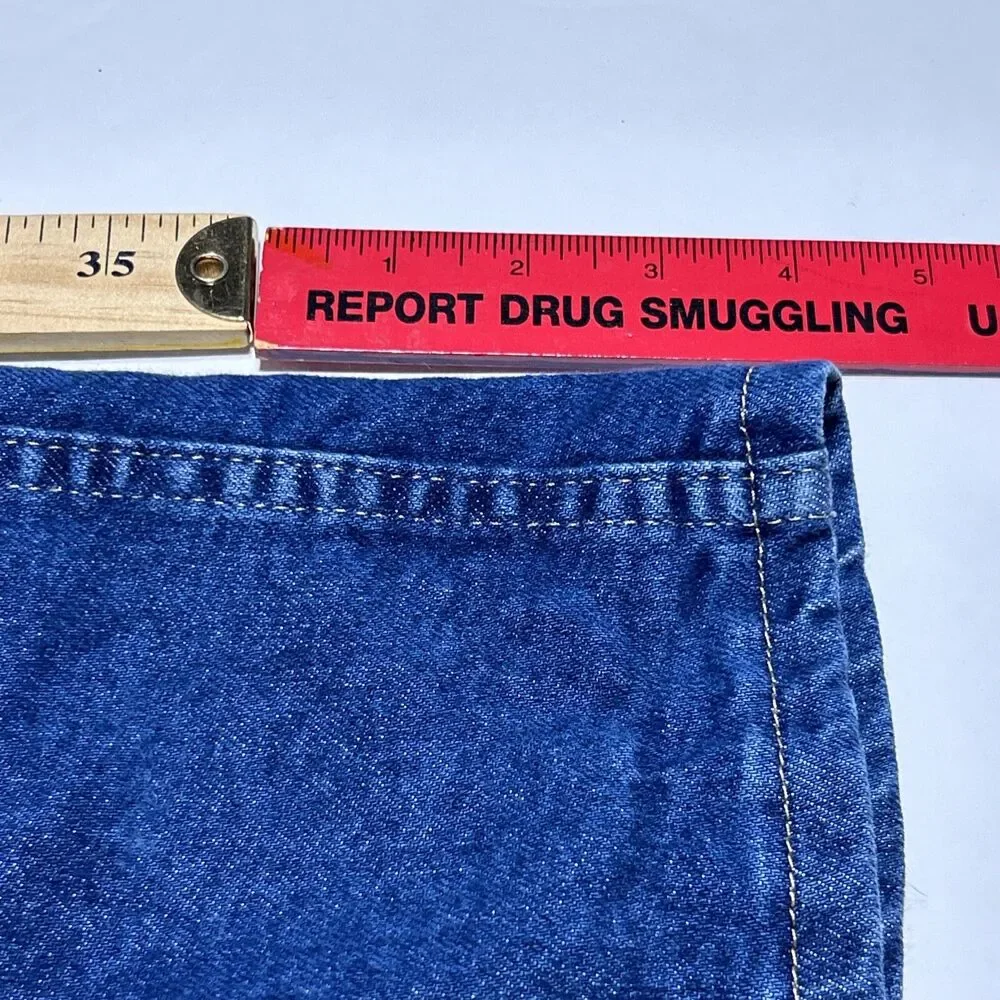 Wrangler Regular Fit Mens Jeans 40x29 Medium Wash Straight Leg Casual Work Pants - Picture 12 of 14